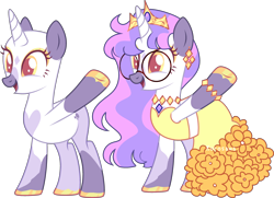 Size: 3228x2338 | Tagged: safe, artist:kurosawakuro, derpibooru import, oc, oc only, pony, unicorn, base used, clothes, dress, female, glasses, magical lesbian spawn, mare, offspring, parent:rarity, parent:twilight sparkle, parents:rarilight, simple background, solo, transparent background