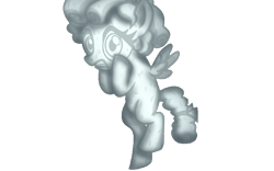 Size: 4000x2500 | Tagged: safe, artist:naturajellyfish, derpibooru import, edit, edited screencap, screencap, cozy glow, pegasus, pony, 1000 hours in ms paint, abuse, background removed, bad edit, bow, cobble glow, cozybetes, cozybuse, curly hair, curly mane, cute, female, filly, foal, gritted teeth, hair bow, high res, legion of doom statue, lidded eyes, not a vector, petrification, simple background, small wings, solo, spread wings, transparent background, wings, worried