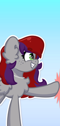 Size: 1440x3000 | Tagged: safe, derpibooru import, oc, oc only, oc:evening prose, pegasus, pony, female, freckles, hoofbump, jewelry, mare, necklace, pearl necklace