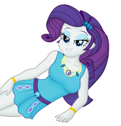 Size: 2500x2600 | Tagged: safe, derpibooru import, edit, editor:ah96, rarity, equestria girls, bracelet, breasts, clothes, female, jewelry, ms paint, raritits, rarity peplum dress, shading, simple background, solo, transparent background