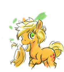 Size: 800x900 | Tagged: safe, artist:creamyogurt, derpibooru import, applejack, pony, solo