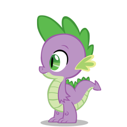 Size: 2382x2382 | Tagged: safe, artist:rivenchan, derpibooru import, spike, dragon, high res, male, simple background, solo, transparent background, vector