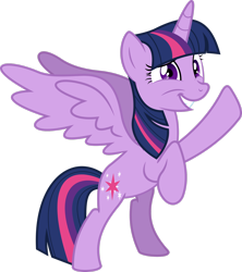 Size: 2306x2600 | Tagged: safe, artist:dasprid, derpibooru import, twilight sparkle, twilight sparkle (alicorn), alicorn, pony, three's a crowd, .svg available, awkward smile, bipedal, faic, female, high res, mare, simple background, smiling, solo, transparent background, vector