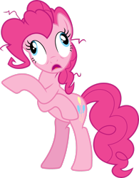 Size: 2161x2774 | Tagged: safe, artist:dasprid, derpibooru import, pinkie pie, earth pony, pony, filli vanilli, season 4, .svg available, bipedal, female, high res, mare, simple background, solo, transparent background, vector