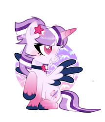 Size: 2186x2542 | Tagged: safe, artist:moonnightshadow-mlp, derpibooru import, oc, alicorn, pony, colored wings, female, mare, simple background, solo, transparent background, two toned wings, wings