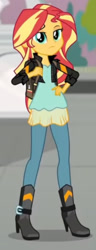 Size: 551x1440 | Tagged: safe, derpibooru import, screencap, sunset shimmer, equestria girls, friendship games, cropped, solo