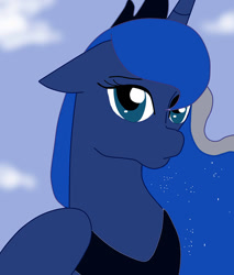 Size: 600x704 | Tagged: safe, artist:ask--luna-and-rarity, derpibooru import, princess luna, alicorn, pony, series:arc 1, solo