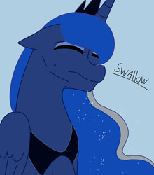 Size: 600x683 | Tagged: safe, artist:ask--luna-and-rarity, derpibooru import, princess luna, alicorn, pony, series:arc 1, solo