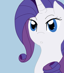 Size: 600x683 | Tagged: safe, artist:ask--luna-and-rarity, derpibooru import, rarity, pony, unicorn, series:arc 1, solo