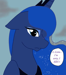 Size: 600x683 | Tagged: safe, artist:ask--luna-and-rarity, derpibooru import, princess luna, rarity, alicorn, pony, series:arc 1, offscreen character