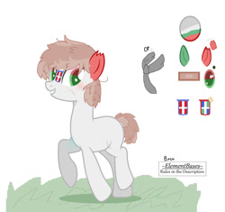 Size: 1280x1201 | Tagged: safe, artist:miamecacete12, derpibooru import, pony, italy, italy impire, nation ponies, ponified, reference sheet, solo