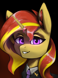 Size: 3120x4200 | Tagged: source needed, safe, artist:闪电_lightning, derpibooru import, sunset shimmer, pony, unicorn, equestria at war mod, clothes, cosplay, costume