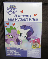 Size: 750x918 | Tagged: safe, derpibooru import, rarity, spike, female, holiday, male, merchandise, shipping, sparity, straight, valentine's day