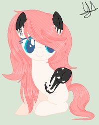 Size: 302x383 | Tagged: safe, artist:yulianapie26, derpibooru import, oc, oc only, earth pony, pony, earth pony oc, eyelashes, simple background, solo