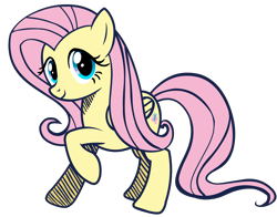 Size: 5941x4652 | Tagged: safe, artist:galaxyart, derpibooru import, fluttershy, pegasus, pony, absurd resolution, simple background, solo, transparent background