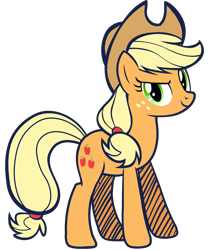 Size: 5616x6462 | Tagged: safe, artist:galaxyart, derpibooru import, applejack, earth pony, pony, absurd resolution, dreamworks face, simple background, solo, transparent background