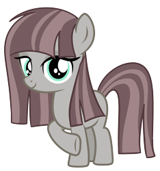 Size: 3503x3739 | Tagged: safe, artist:rubyg242, derpibooru import, oc, oc:sandstone pie, earth pony, pony, female, filly, foal, offspring, parent:maud pie, parent:mud briar, parents:maudbriar, simple background, solo, transparent background