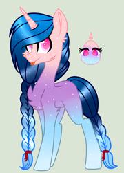 Size: 1608x2232 | Tagged: safe, artist:yulianapie26, derpibooru import, oc, oc only, pony, unicorn, :p, base used, braid, chest fluff, egg, ethereal mane, eyelashes, female, mare, simple background, starry mane, tongue, tongue out, transparent background