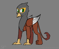 Size: 2400x2000 | Tagged: safe, artist:somber, derpibooru import, oc, oc only, griffon, griffon oc, sketch