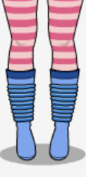 Size: 617x1262 | Tagged: safe, pinkie pie, human, boots, high heel boots, humanized, kisekae, pictures of legs, solo