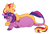 Size: 966x660 | Tagged: safe, artist:helianthanas, derpibooru import, sci-twi, sunset shimmer, twilight sparkle, classical unicorn, pony, unicorn, equestria girls, cloven hooves, duo, duo female, equestria girls ponified, eyes closed, female, glasses, hug, leonine tail, lesbian, lying down, mare, ponified, prone, scitwishimmer, shipping, simple background, smiling, sunsetsparkle, transparent background, unicorn sci-twi, unshorn fetlocks, white outline