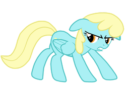 Size: 1280x915 | Tagged: safe, artist:onebigbarbarian, derpibooru import, sassaflash, pegasus, pony, female, mare, simple background, solo, transparent background