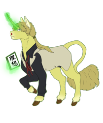 Size: 3600x4300 | Tagged: safe, artist:sashakruchkinatv, derpibooru import, oc, pony, unicorn, clothes, japanese, magic, male, simple background, solo, stallion, transparent background