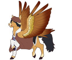 Size: 4300x3600 | Tagged: safe, artist:sashakruchkinatv, derpibooru import, oc, pegasus, pony, clothes, simple background, solo, tail, tail feathers, transparent background