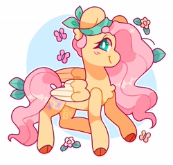 Size: 2300x2200 | Tagged: safe, artist:cocopudu, derpibooru import, fluttershy, butterfly, pegasus, pony, chest fluff, cloven hooves, cute, female, mare, shyabetes, smiling, solo