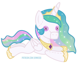 Size: 900x745 | Tagged: safe, artist:jennieoo, derpibooru import, princess celestia, alicorn, original species, pony, plush pony, plushie, simple background, solo, transparent background, vector