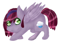 Size: 846x604 | Tagged: safe, artist:kittenburger3, derpibooru import, oc, oc only, oc:rainy sonnet, pegasus, pony, female, pegasus oc, simple background, solo, transparent background