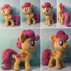 Size: 2048x2048 | Tagged: safe, artist:emberfallplush, derpibooru import, scootaloo, photo, plushie