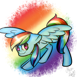 Size: 5000x5000 | Tagged: safe, artist:erinisanxious, derpibooru import, rainbow dash, pegasus, pony, backwards cutie mark, female, solo, spread wings, wings