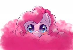 Size: 2048x1398 | Tagged: safe, artist:kurogewapony, derpibooru import, pinkie pie, earth pony, pony, blushing, cute, diapinkes, female, looking at you, mare, solo