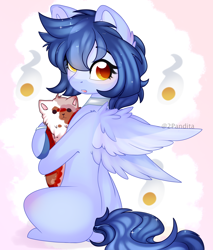 Size: 2120x2490 | Tagged: safe, artist:2pandita, derpibooru import, oc, dog, pegasus, pony, female, high res, mare, solo