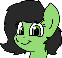 Size: 496x463 | Tagged: safe, artist:smoldix, ponerpics import, oc, oc:anon filly, earth pony, pony, female, filly, foal, mare, simple background, smiling, transparent background