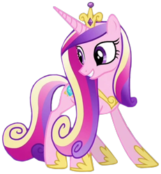 Size: 964x1043 | Tagged: safe, artist:twilyisbestpone, derpibooru import, edit, edited screencap, screencap, princess cadance, alicorn, pony, background removed, female, grin, mare, not a vector, simple background, smiling, solo, transparent background