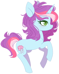 Size: 1024x1289 | Tagged: safe, artist:miioko, derpibooru import, oc, oc only, pony, unicorn, eyelashes, female, horn, mare, simple background, solo, transparent background, unicorn oc