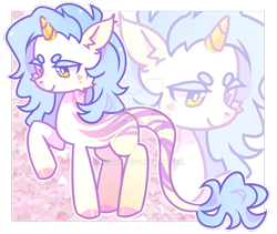 Size: 1024x865 | Tagged: safe, artist:miioko, derpibooru import, oc, oc only, pony, unicorn, deviantart watermark, ear fluff, ears, horn, leonine tail, obtrusive watermark, raised hoof, raised leg, simple background, smiling, solo, tail, transparent background, unicorn oc, watermark, zoom layer