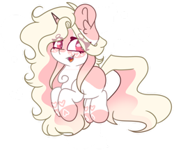 Size: 1280x1106 | Tagged: safe, artist:maximumpiracy, derpibooru import, oc, oc only, pony, unicorn, commission, ear fluff, ears, female, horn, mare, simple background, smiling, transparent background, unicorn oc, ych result