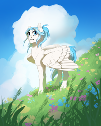 Size: 1600x2000 | Tagged: safe, artist:joan-grace, derpibooru import, oc, oc:lesa castle, pegasus, pony, female, mare, solo