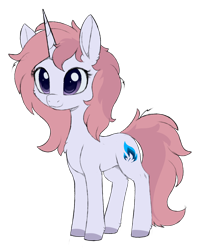 Size: 1710x2046 | Tagged: safe, artist:dusthiel, derpibooru import, oc, oc only, pony, unicorn, chest fluff, colored hooves, female, full body, hooves, horn, mare, simple background, solo, standing, tail, three quarter view, transparent background, two toned mane, two toned tail, unicorn oc