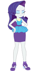Size: 2128x3869 | Tagged: safe, artist:gmaplay, derpibooru import, rarity, better together, equestria girls, happily ever after party, happily ever after party: rarity, rarity is not amused, rarity peplum dress, simple background, solo, transparent background, unamused