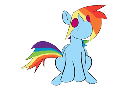 Size: 3500x2450 | Tagged: safe, artist:nazodafist, derpibooru import, rainbow dash, pegasus, pony, simple background, solo, transparent background