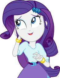 Size: 3000x3838 | Tagged: safe, artist:cloudyglow, derpibooru import, rarity, dance magic, equestria girls, spoiler:eqg specials, adorable face, beautiful, beautiful eyes, blue eyes, cute, raribetes, simple background, solo, transparent background, vector, woman