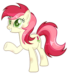 Size: 1280x1378 | Tagged: safe, artist:lavender-bases, derpibooru import, roseluck, earth pony, pony, base used, female, mare, outline, simple background, smiling, solo, transparent background, white outline