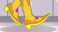 Size: 235x132 | Tagged: safe, screencap, applejack, equestria girls, boots, cowboy boots, high heel boots, pictures of legs, solo