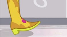 Size: 235x132 | Tagged: safe, screencap, applejack, equestria girls, boots, cowboy boots, high heel boots, pictures of legs, solo