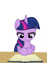 Size: 1535x2046 | Tagged: safe, alternate version, artist:dawnflame, derpibooru import, twilight sparkle, twilight sparkle (alicorn), alicorn, pony, book, reading, simple background, solo, transparent background