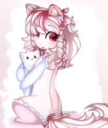 Size: 2120x2518 | Tagged: safe, artist:2pandita, derpibooru import, earth pony, pony, clothes, female, mare, plushie, socks, solo